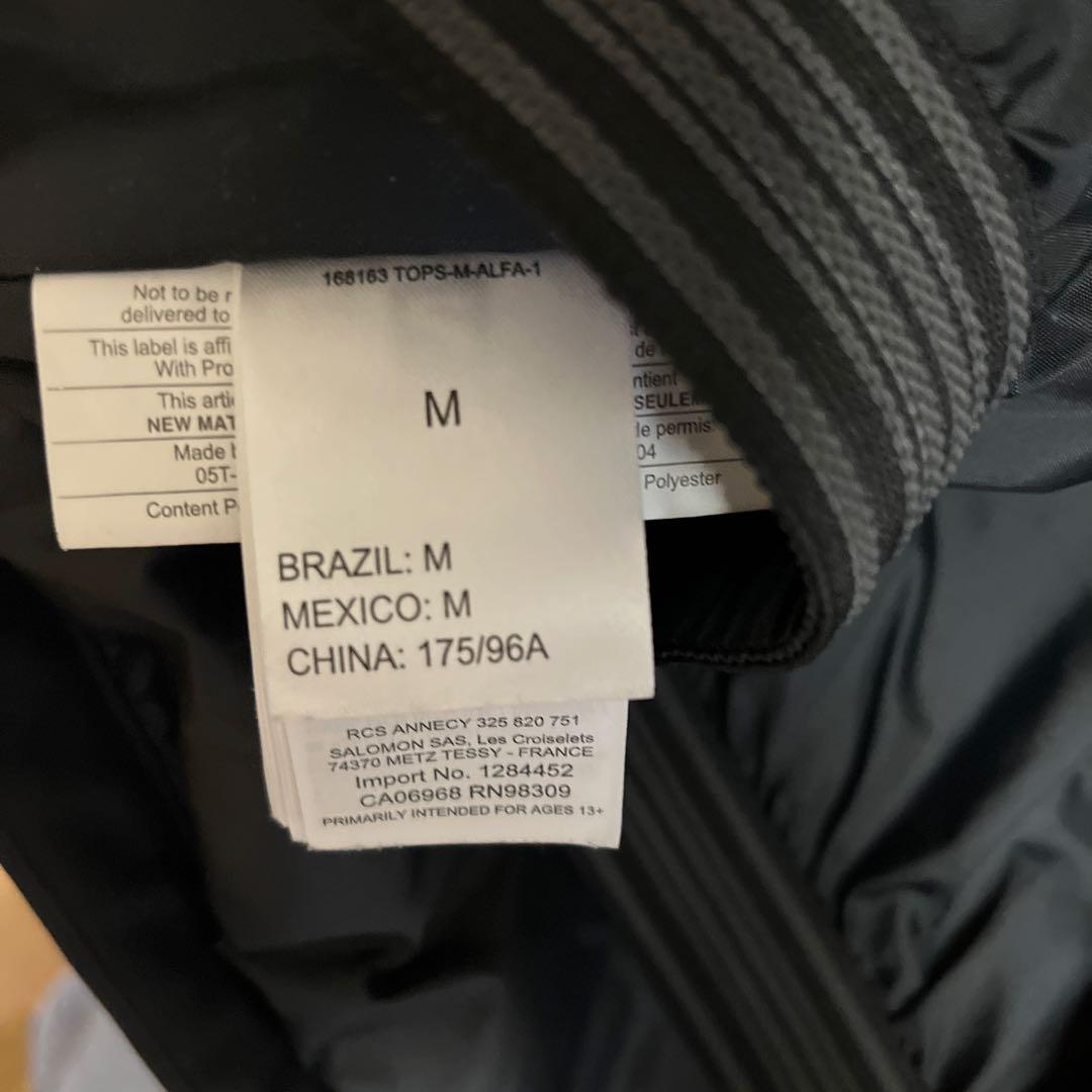 Salomon ブラック スキーウェア