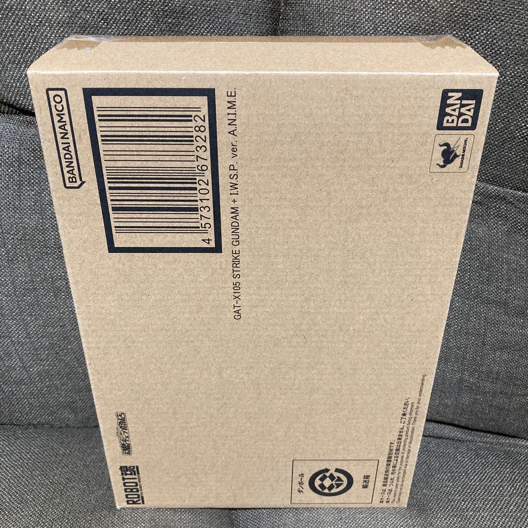 【新品未開封】 ROBOT魂 ストライクガンダム（再生機）＋I.W.S.P.