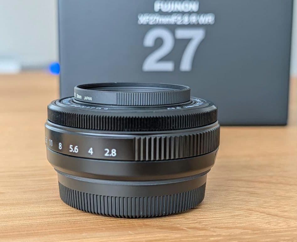 富士フイルム フジノンレンズ XF27mmF2.8 R WR　保証期間内