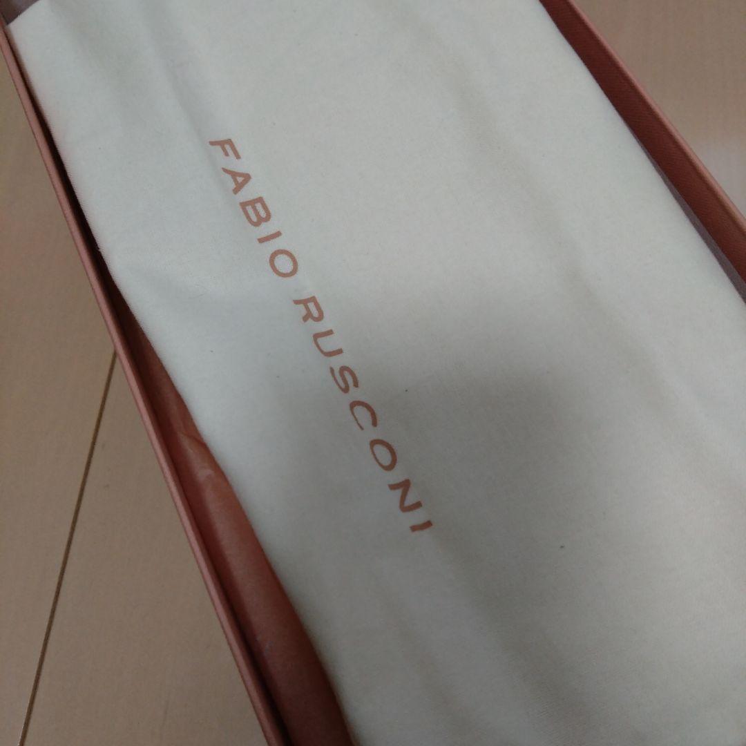 【新品】FABIO RUSCONI ヘビ柄フラットシューズ 38