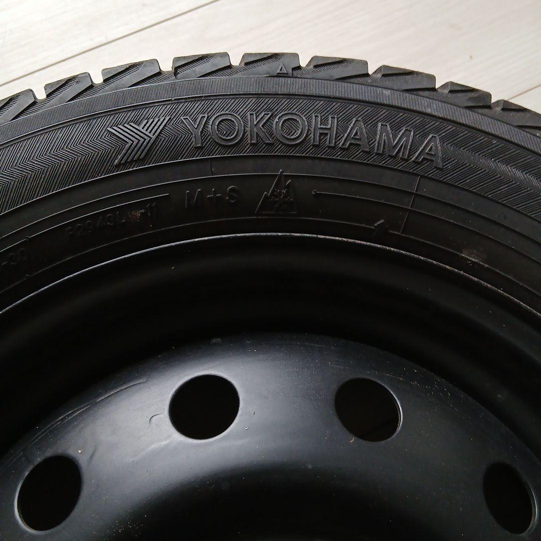 【No.①】軽自動車用スタッドレスタイヤ　4本のうち2本