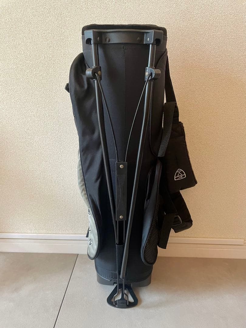 NIKE GOLF ナイキ スタンドキャディバッグ ブラック×グレー 軽量
