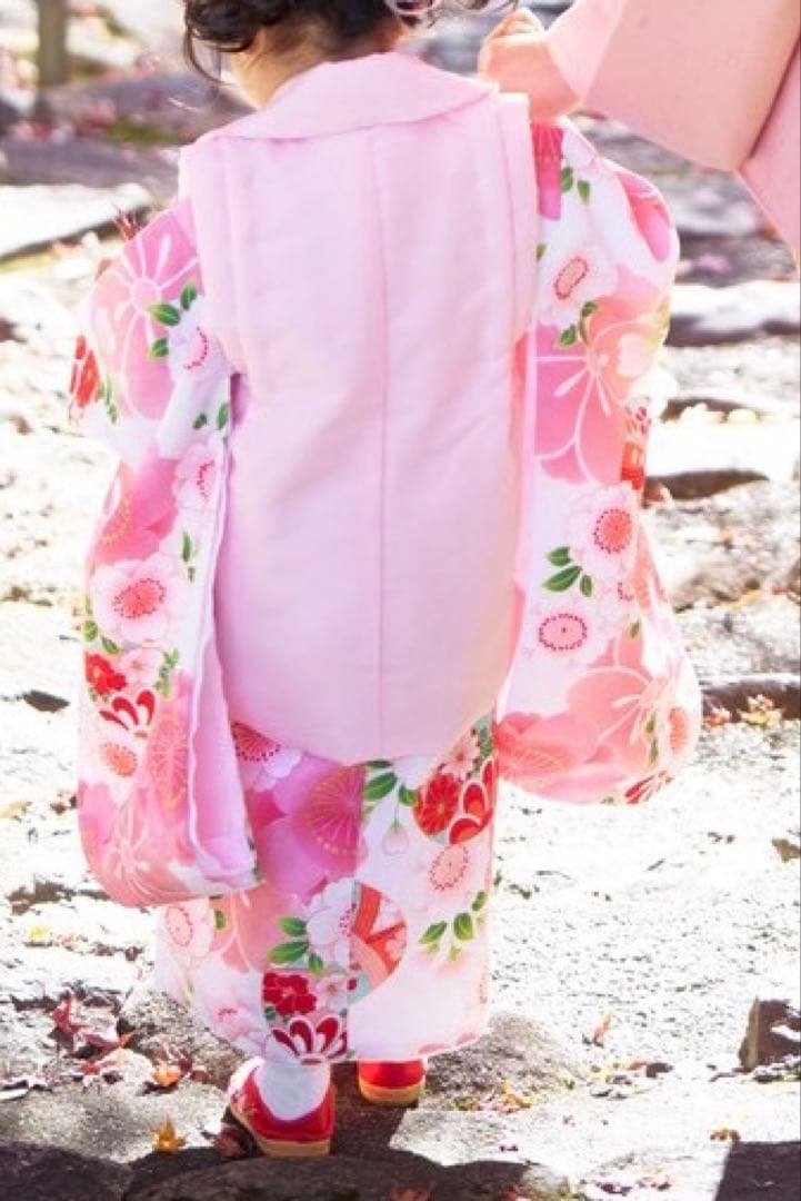 3歳　七五三セット　つけ毛あり