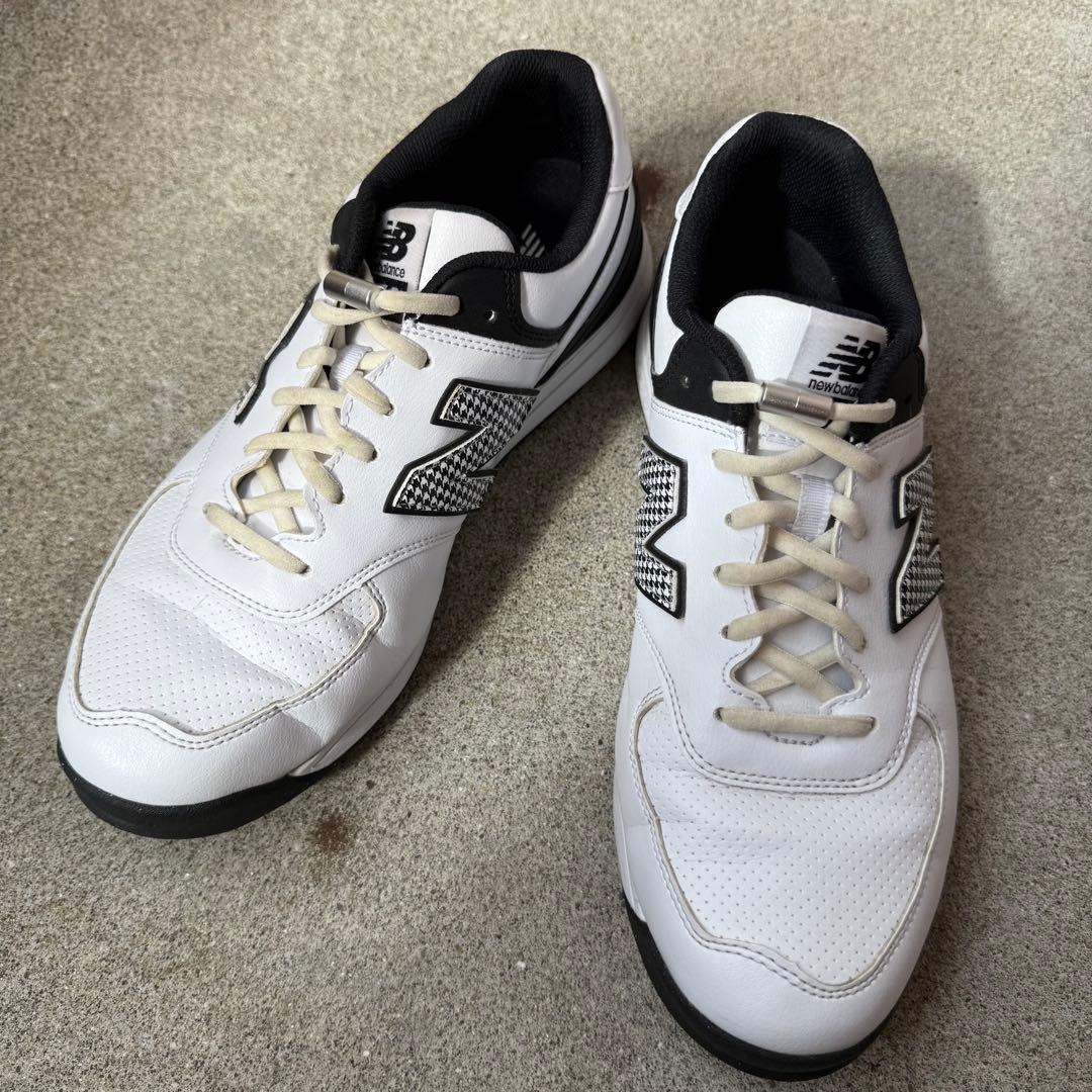 ニューバランス ゴルフシューズ 574 スパイクレス 25.5