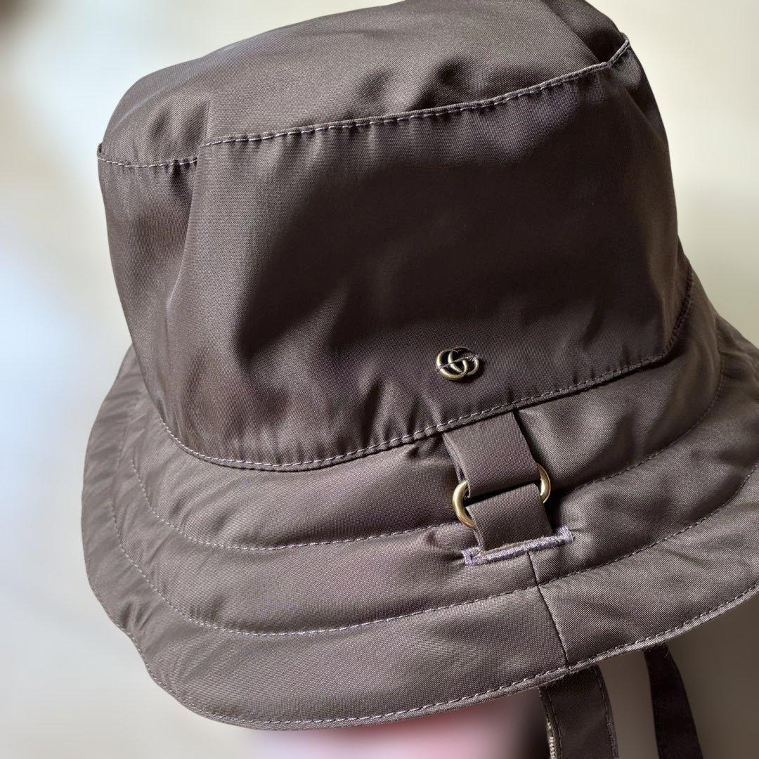 Gucci バケットハット GGパターン　リバーシブル