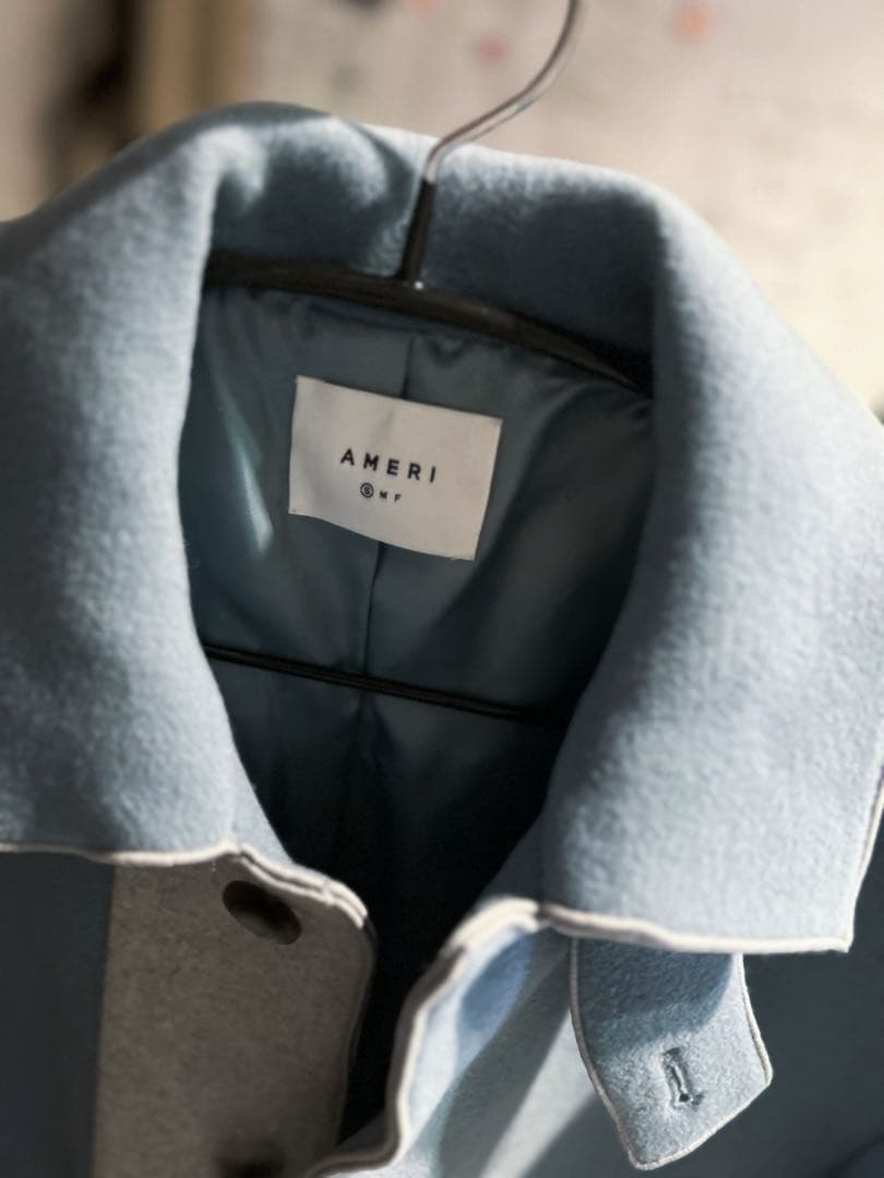 AMERI VINTAGE BI COLOR OVER MIDI COAT配色✨️