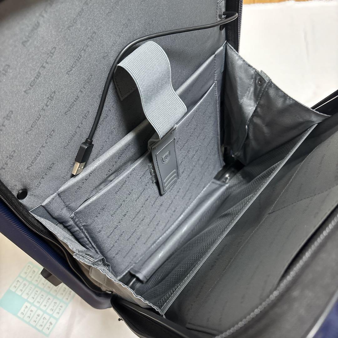 スーツケース 機内持ち込み フロントオープン キャリーケー 40L