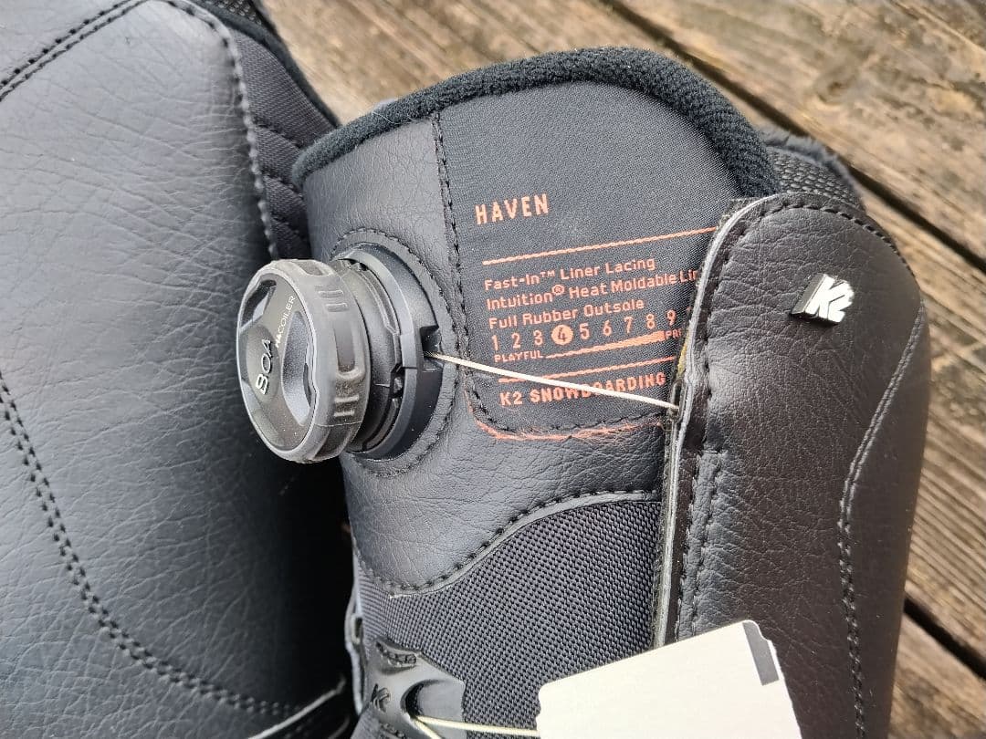 新品 スノーボード BOAブーツ K2 HAVEN 23cm