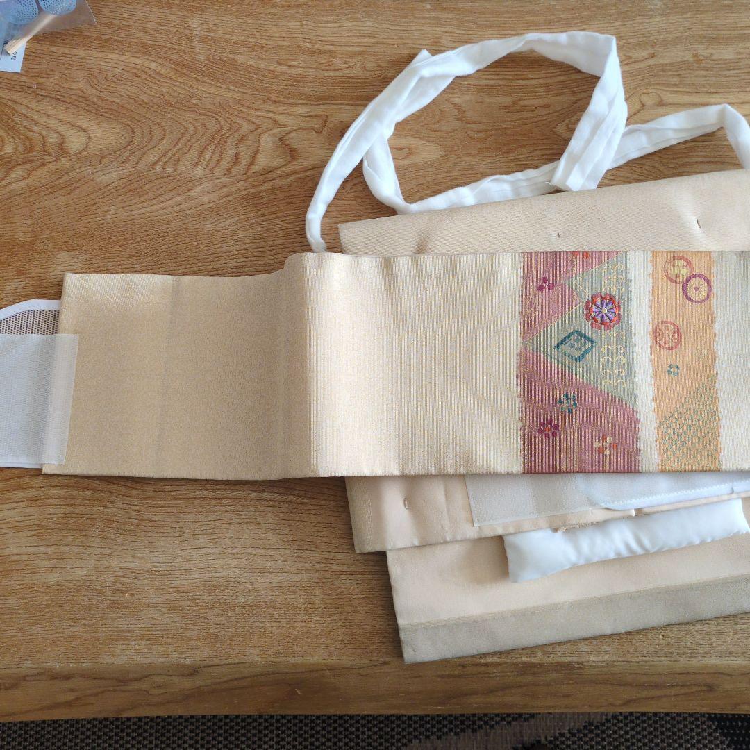 お太鼓　作り帯　ワンタッチ作り帯　　正絹