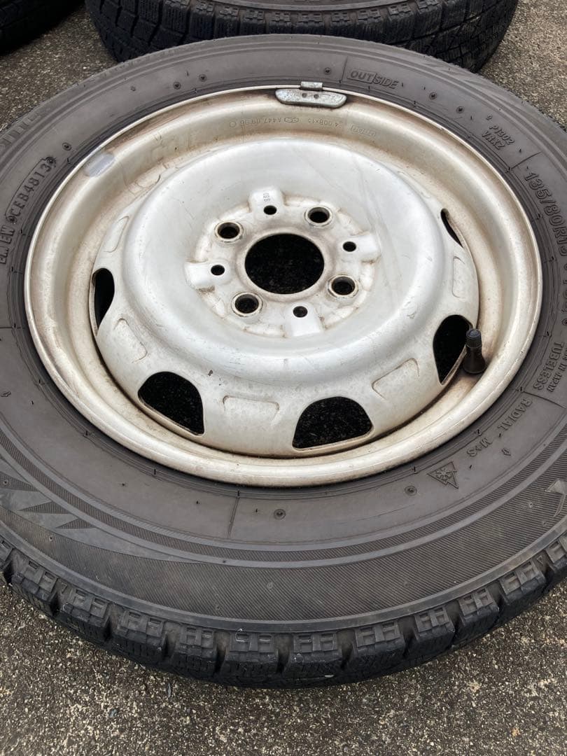 フィアットパンダ141純正ホイール② ⚠️4本中2本