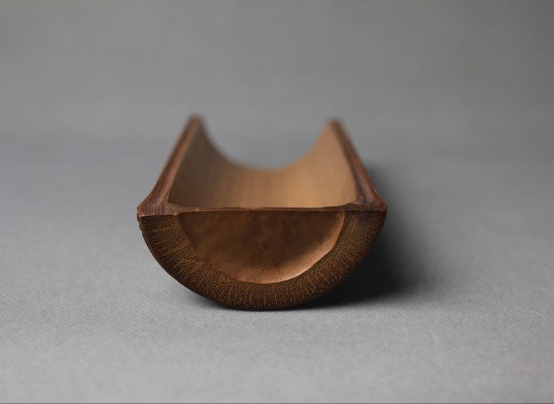 雪峰寫并刀 花押 仏手柑図 茶合 茶道具 煎茶器