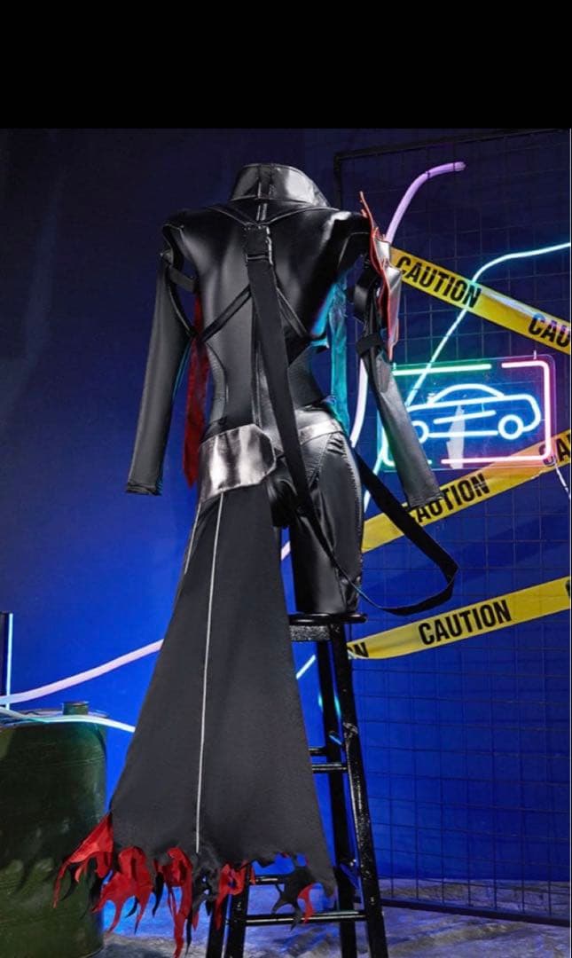 【現在最安値】ニケ　黒紅蓮　コスプレ衣装&ウィッグ ブラックシャドウ