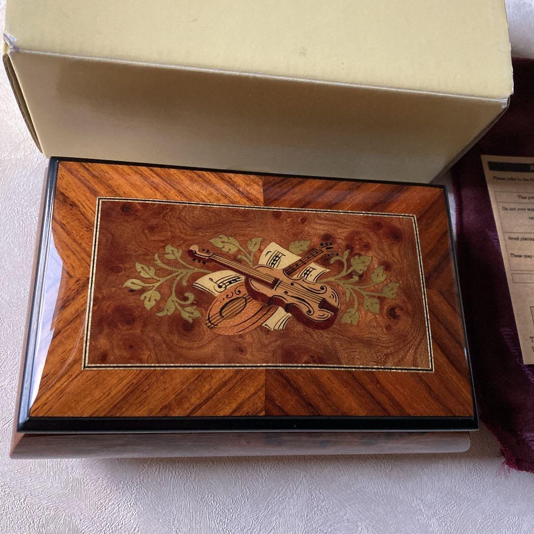 象嵌細工　オルゴールケース