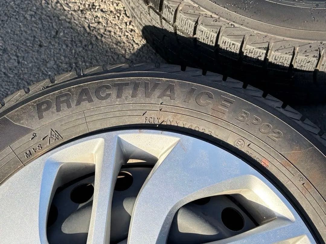 15インチ スチールホイール スタッドレス4本セット　ホンダ フリード