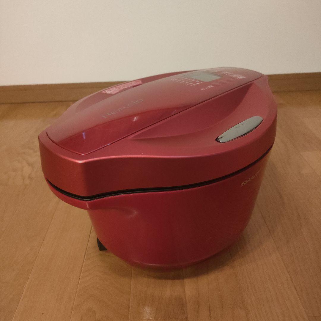 SHARP ヘルシオ 水なし自動調理鍋 KN-HT24B-R 2016年製