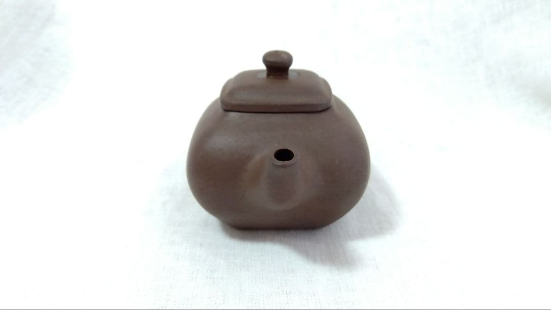 中国茶器　急須　茶道具　小伝炉壺 宜興紫砂工藝　手彫り装飾　希少品