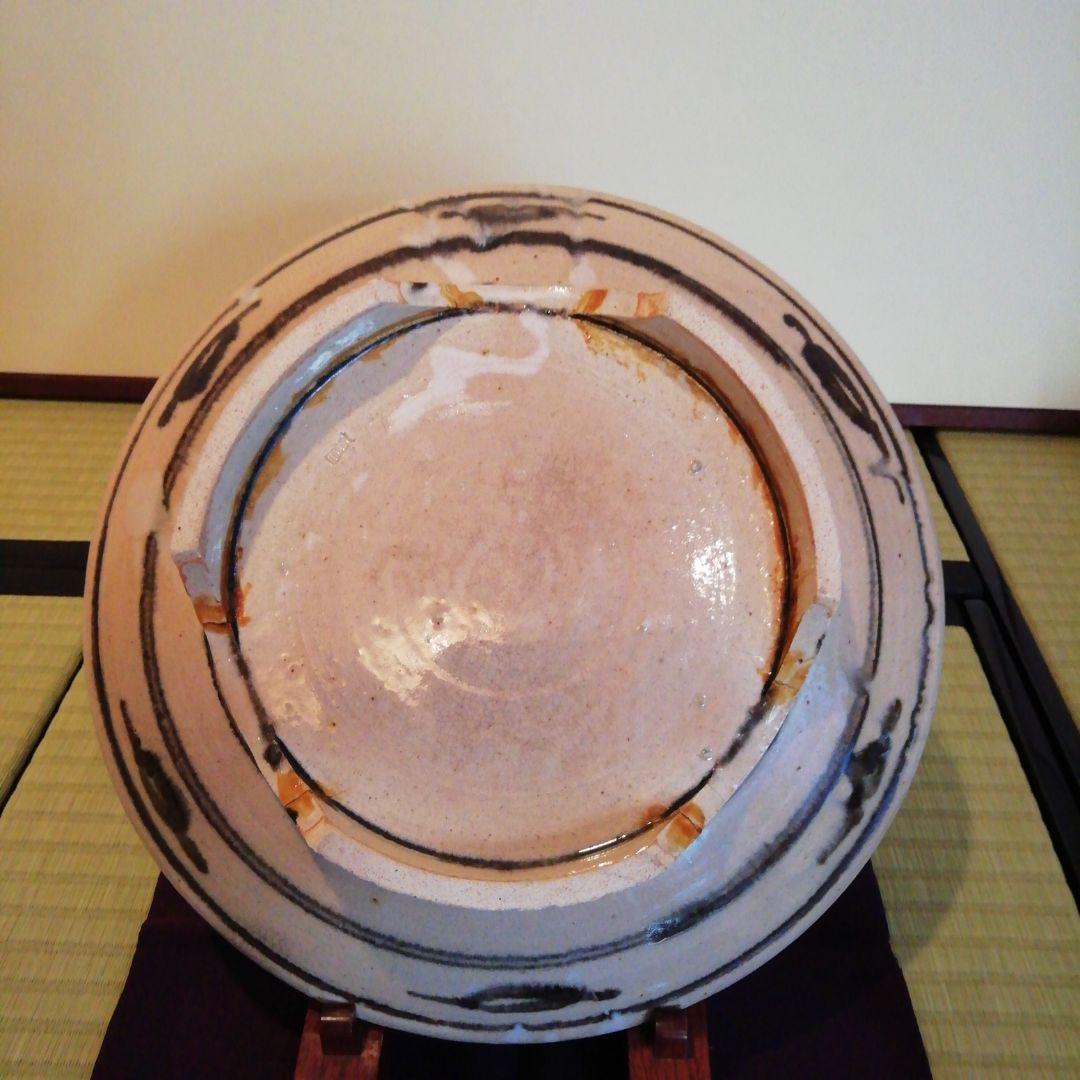 茶道具　清水日呂志　梅平皿　萬古焼　裏千家　表千家