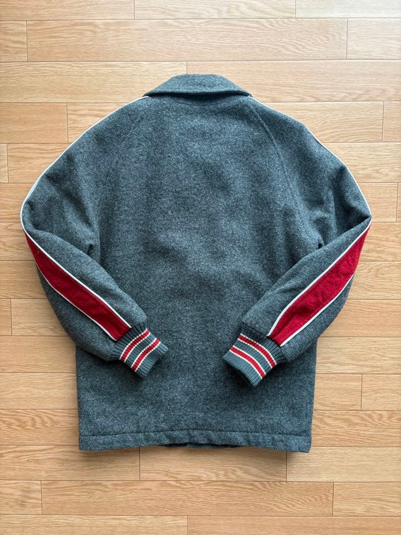 極希少 70s DESCENTE NCAAライセンス スタジャン ウール