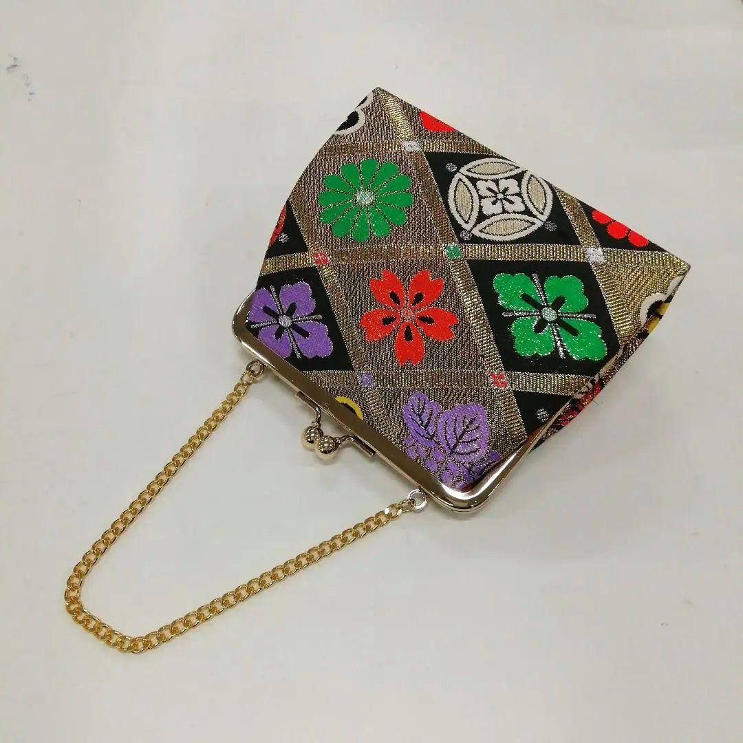 3歳 七五三 はこせこ 結び帯9点セット 女の子 ペアセット　筥迫　黒系