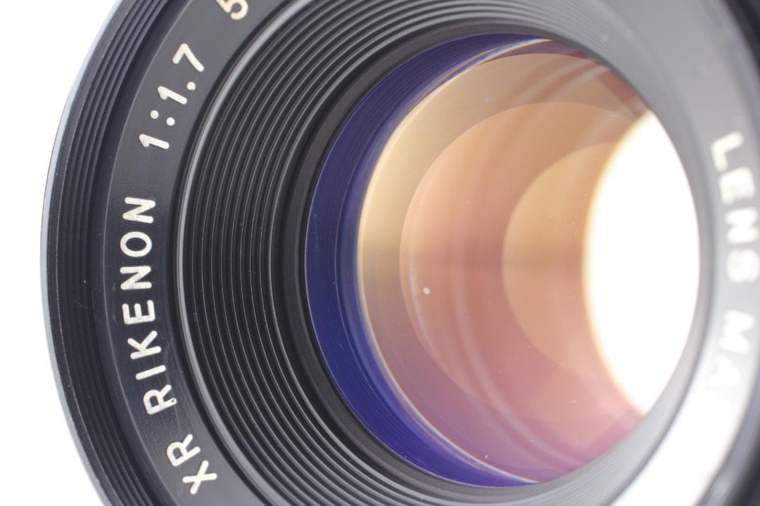 富岡光学製 RICOH XR RIKENON 50mm f/1.7レンズ