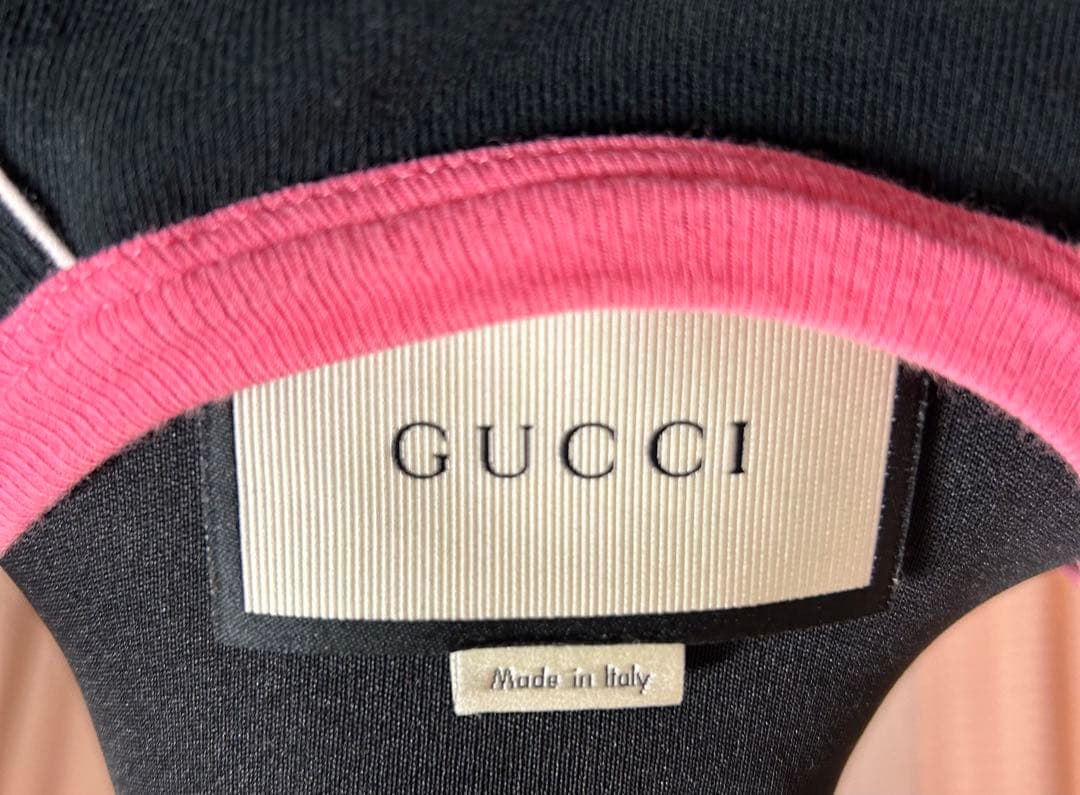 お値下げ：GUCCIスパンコールカットソー