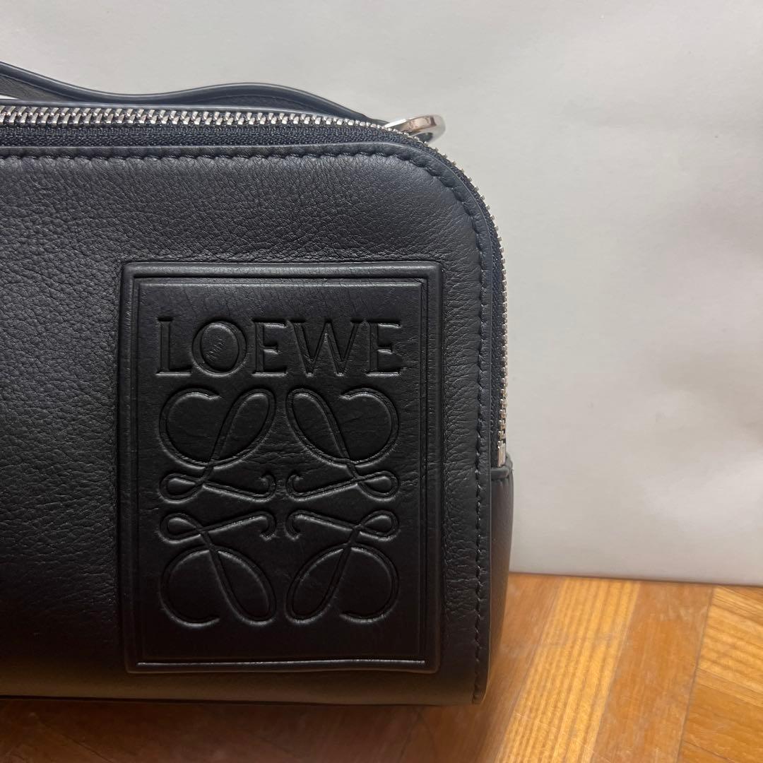 美品　LOEWE カメラクロスボディバッグ　ミニブラック