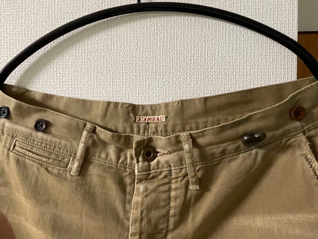 ☆kapital チノパン パッチワーク ボロ加工☆