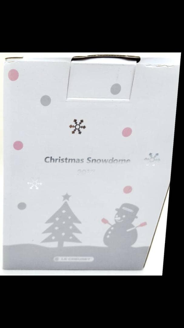 ルクルーゼ 2017年スノードーム ピンク