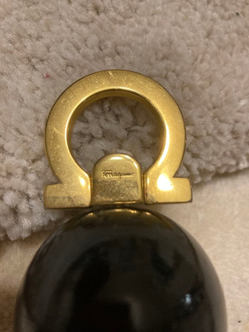 フェラガモ　Ferragamo ガンチーニ 靴と花のデザイン 折りたたみ傘　希少