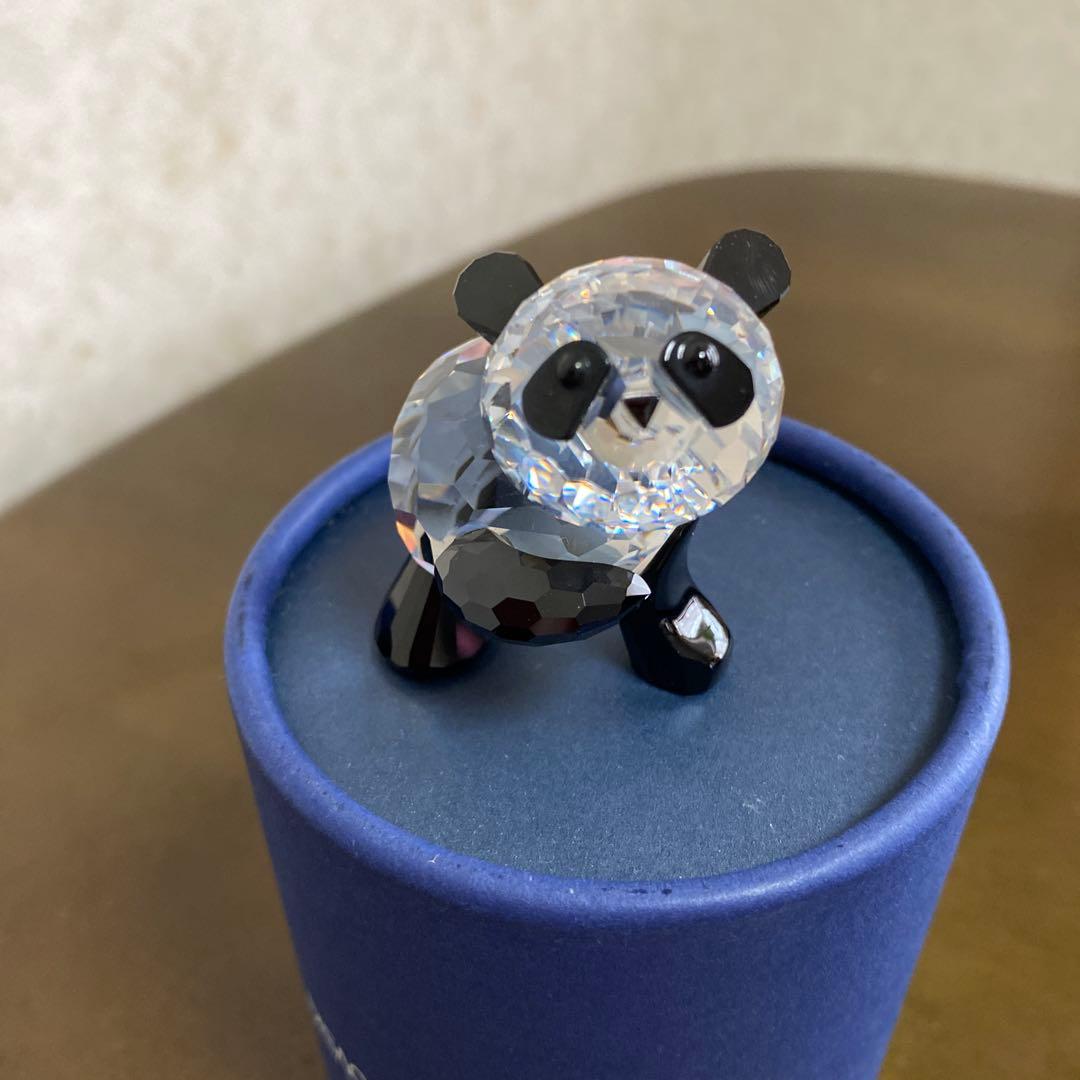 Swarovski マザーパンダ クリスタルフィギュア