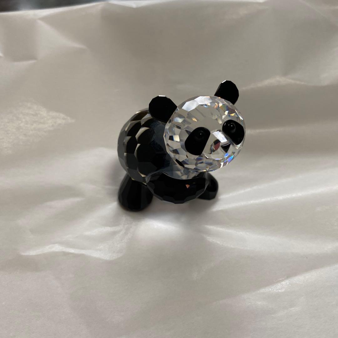 Swarovski マザーパンダ クリスタルフィギュア