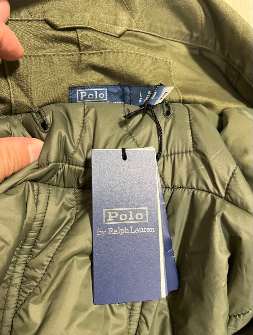 【新品】ポロラルフローレン M51 フィッシュテール ライナー付きフルセット L