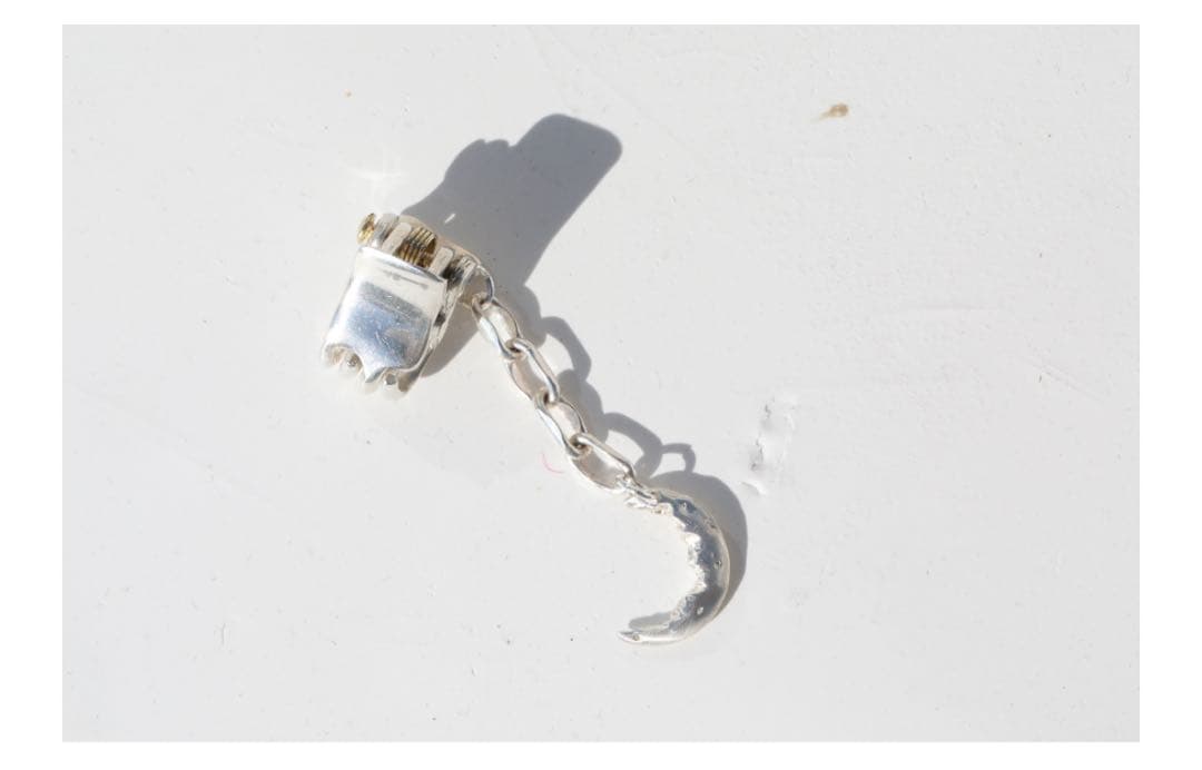 PLUIE プリュイ✧✧✧ブーウ ムーン ヘアクロウ シルバー