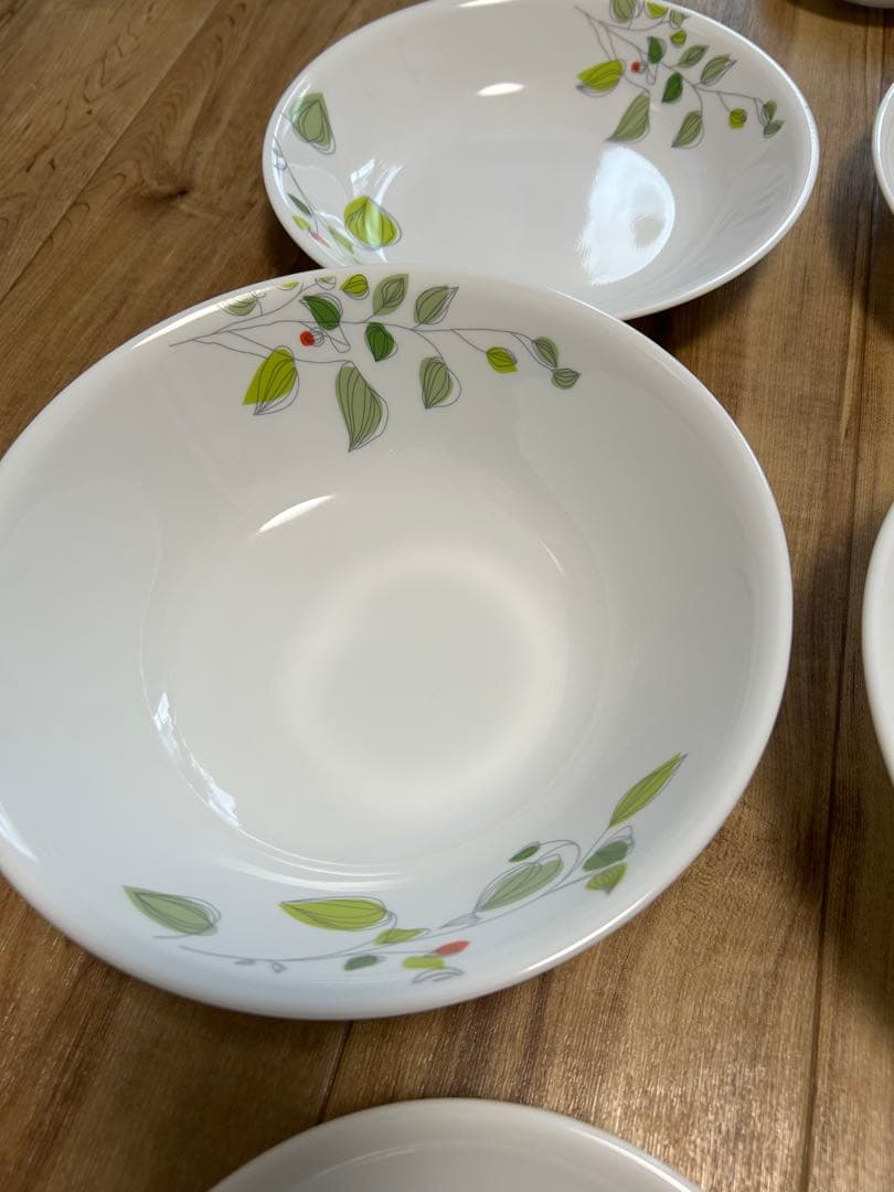 コレール グリーンブリーズ　お皿　 14枚セット