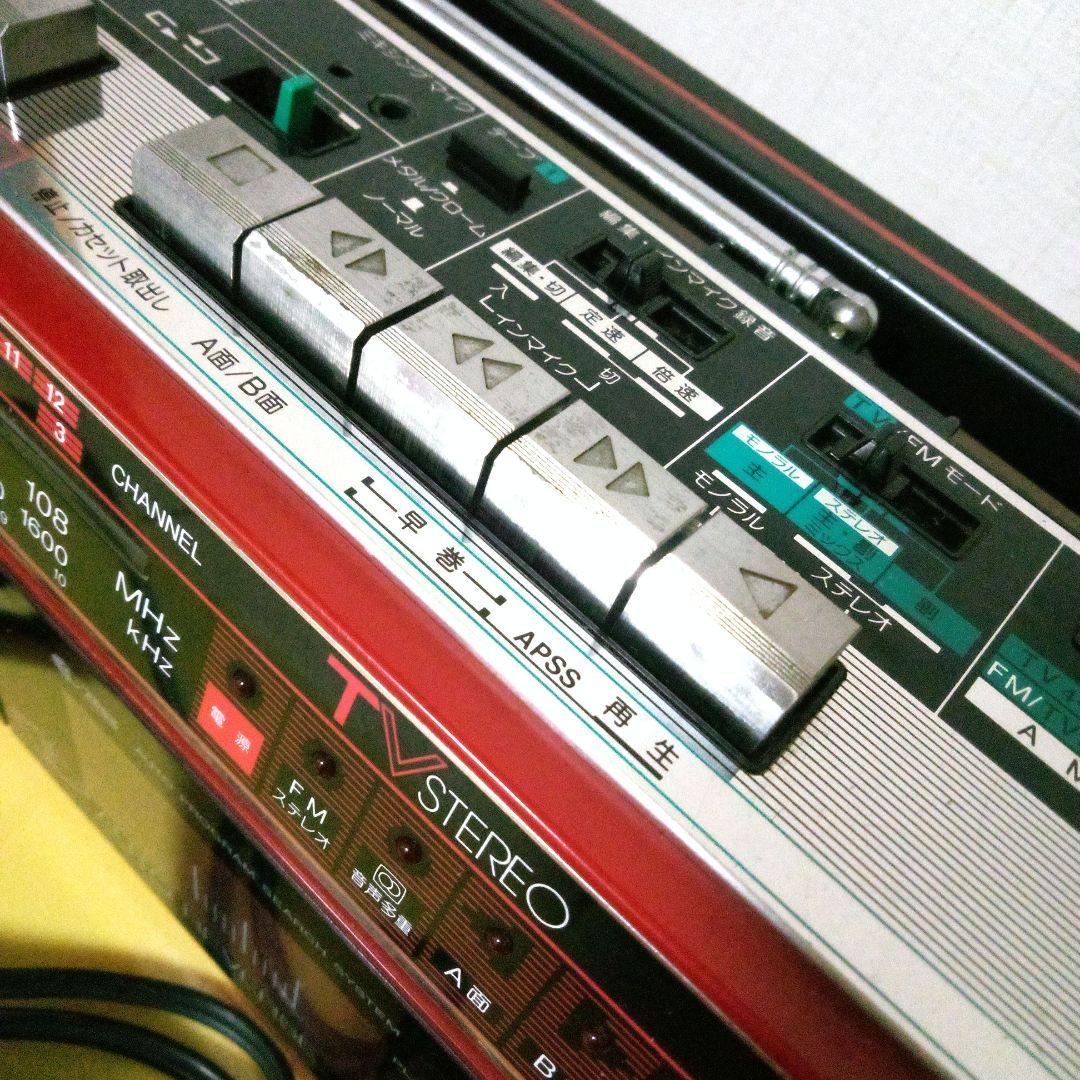 ジャンク品ダブルカセット