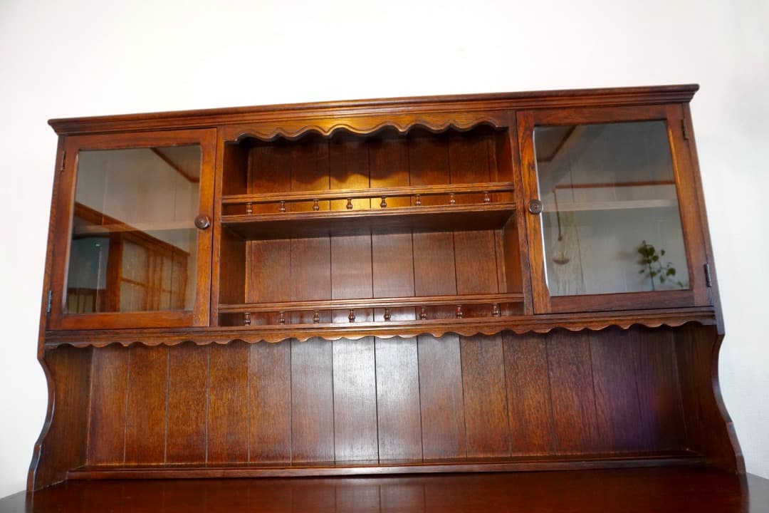 ド*ん様 イギリス アンティーク カップボード 1940年代