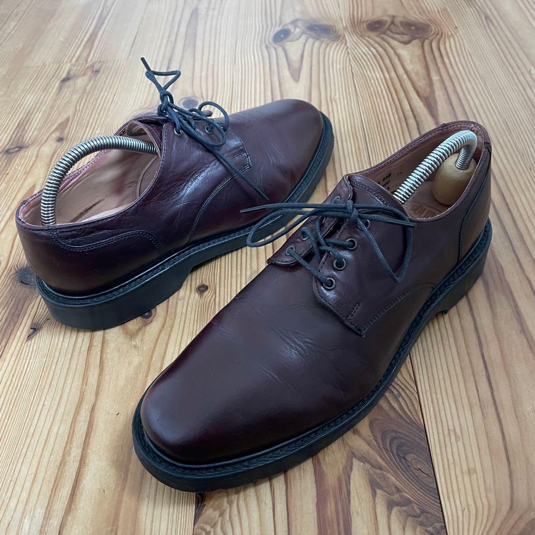SOLOVAIR 4EYE プレーントゥ イングランド製 UK7.5 革靴