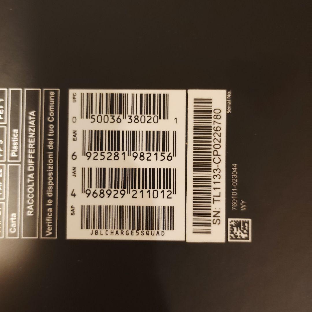 ドラゴンJBLセット Charge 5 新品未開封　迷彩＆専用ケースセット