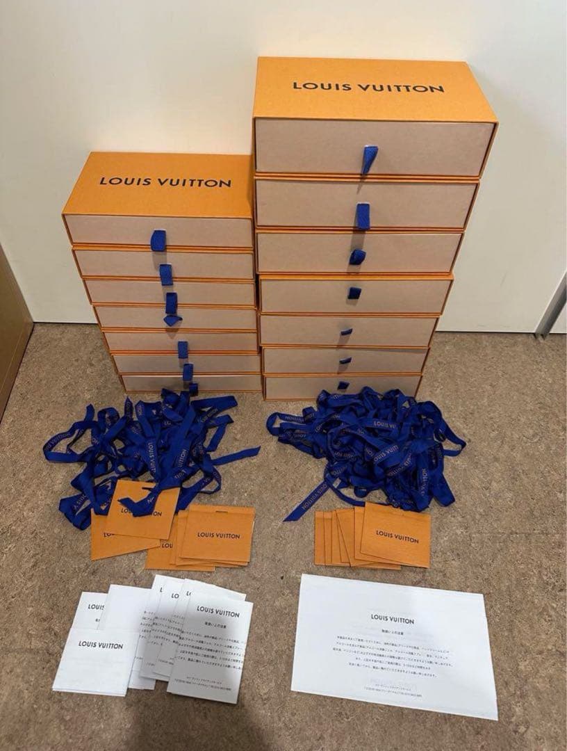 LOUISVUITTONルイヴィトン　長財布サイズ　14箱セット