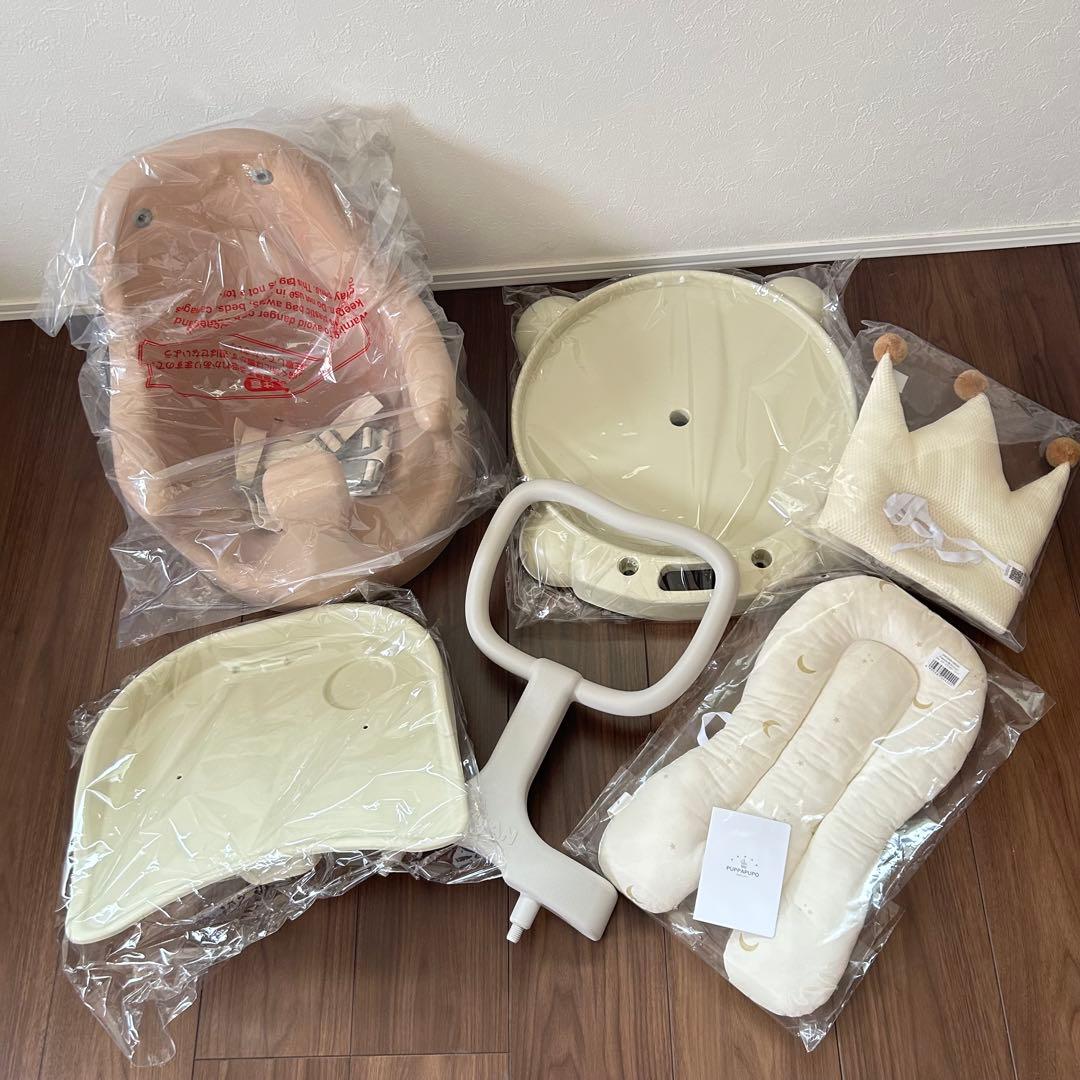 新品ESSIAN×PUPPAPUPO P-editionベビーチェアクッション付