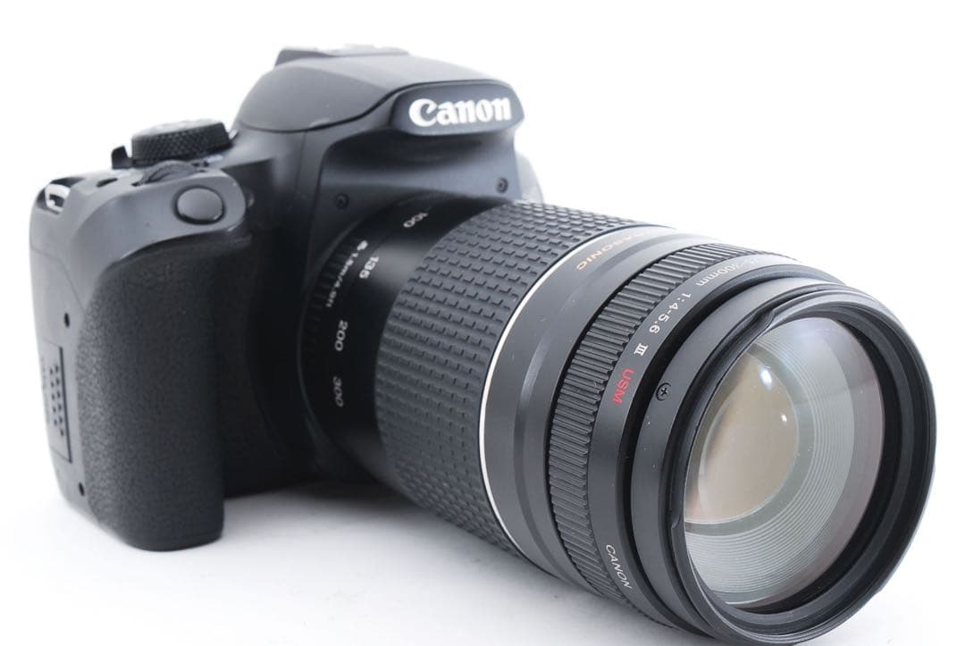 Wi-Fi/動画/保証canon kiss x10i標準&望遠ダブルレンズセット