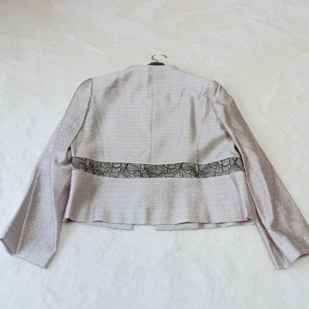 イギン ジブリーヌ＆東京ソワール　17号　マザーズスーツ　大きいサイズ　シルク混