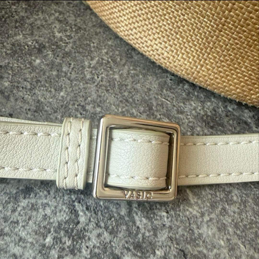 【専用】【極美品】VASIC Club Mini Raffia アイボリー