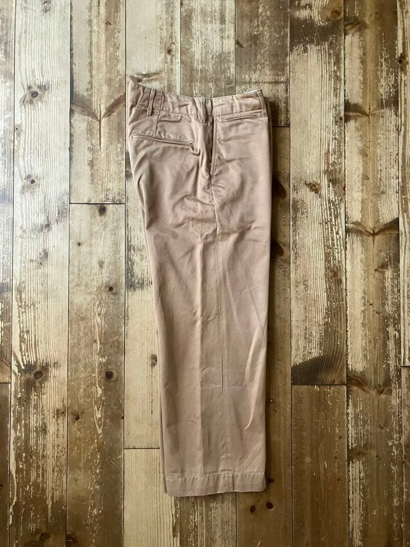 BUZZ RICKSON'S バズリクソンズ チノパン W32 ワイド 日本製