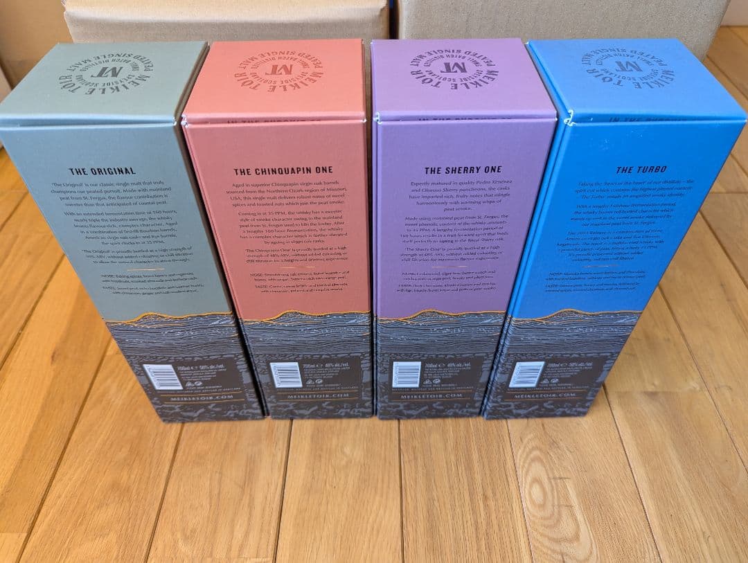 MEIKLE TOIR スコッチウイスキー 4本セット　ミークルトール