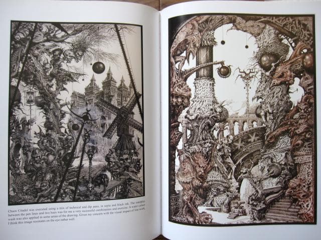 画集　The Art of Ian Miller　イアン・ミラー