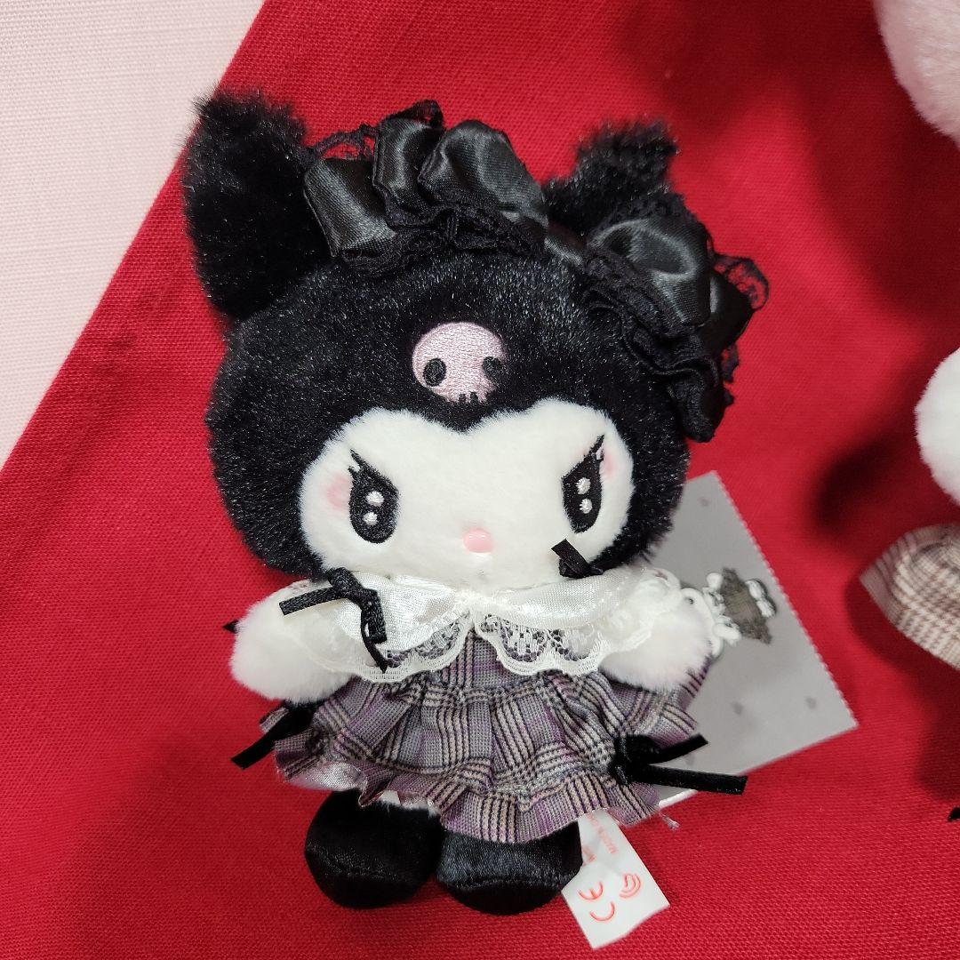 サンリオ 真夜中のメロクロ マイメロ クロミ ぬいぐるみ マスコット