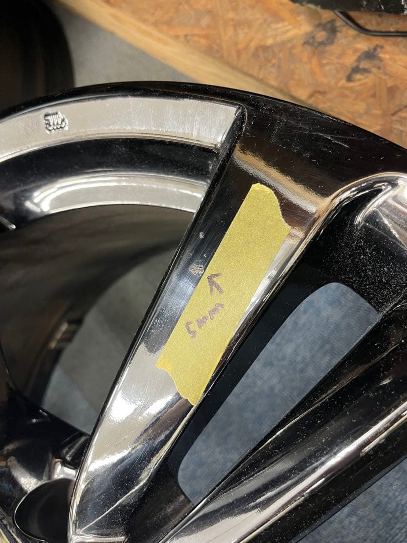 日産　純正　スカイライン　RV37 400R 19 4本　空気圧センサー付き