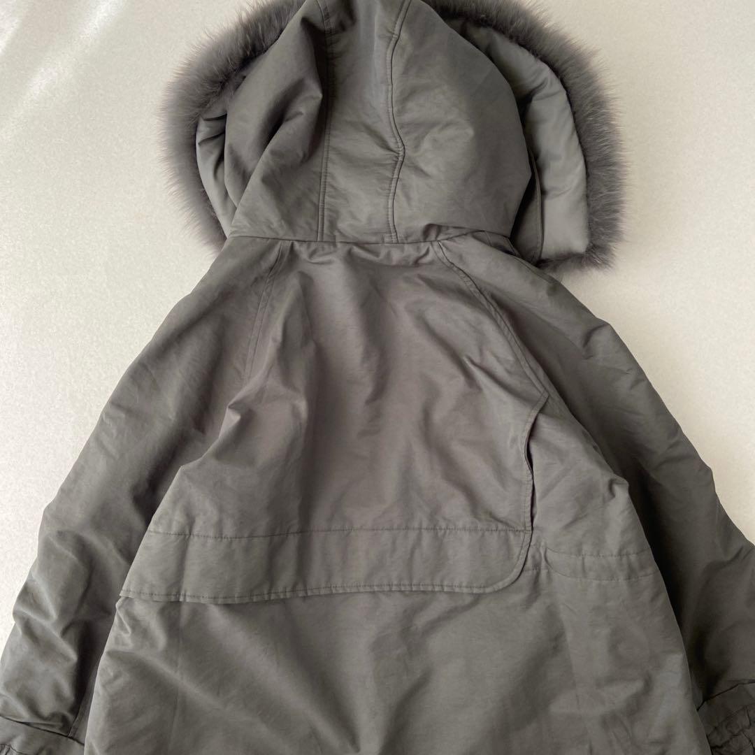 ✨極美品✨ ポリーヌブロー　ラクーンファー　モッズコート　オーバーサイズ　近年