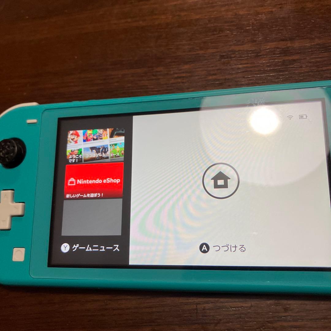 Nintendo Switch Lite ターコイズ 本体　初期化済み中古